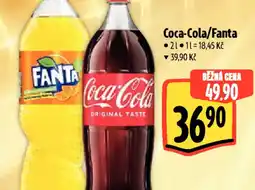 Albert Coca-Cola/Fanta nabídka