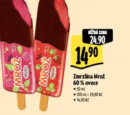 Albert Zmrzlina Mrož 60% ovoce nabídka
