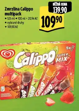 Albert Zmrzlina Calippo multipack nabídka