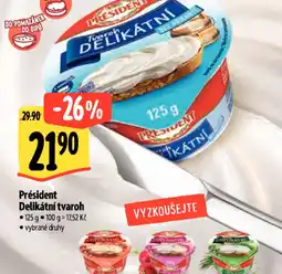 Albert Président Delikátní tvaroh nabídka