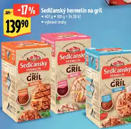 Albert Sedlčanský hermelín na gril nabídka