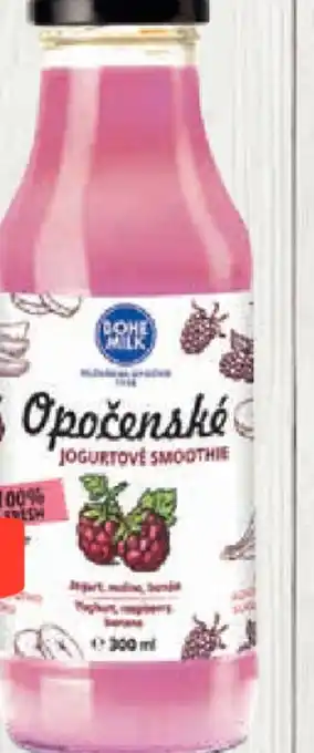 Albert Opočenské Jogurtové smoothie nabídka
