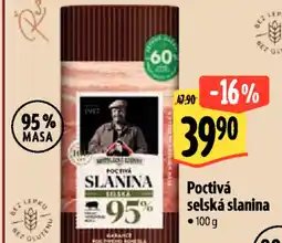 Albert Poctivá selská slanina nabídka