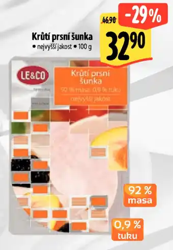 Albert Krůtí prsní šunka nabídka