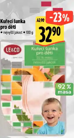 Albert Kuřecí šunka pro děti nabídka