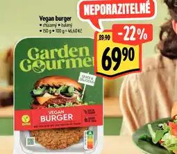 Albert Vegan burger nabídka