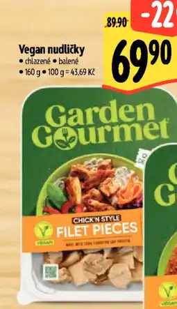 Albert Vegan nudličky nabídka