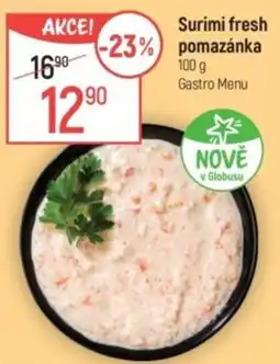 Globus Surimi fresh pomazánka nabídka