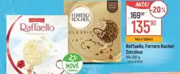 Globus Raffaello, Ferrero Rocher Zmrzlina nabídka