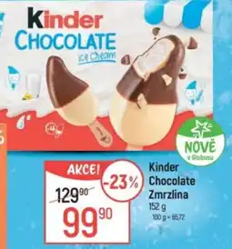 Globus Kinder Chocolate Zmrzlina nabídka
