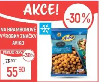 Globus Na bramborové výrobky značky aviko nabídka