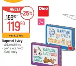 Globus Kapesní kvízy nabídka