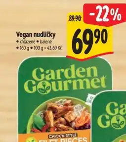 Albert Vegan nudličky nabídka