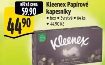 Albert Kleenex Papírové kapesníky nabídka
