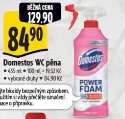 Albert Domestos WC pěna nabídka