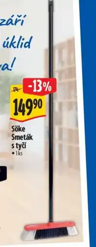 Albert Söke Smeták s tyčí nabídka