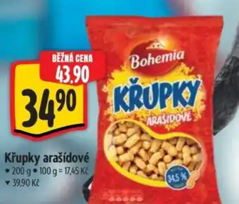 Albert Křupky arašídové nabídka