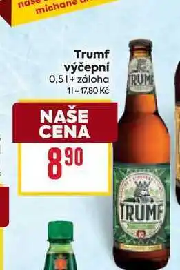 Billa Trumf výčepní 0,5l nabídka