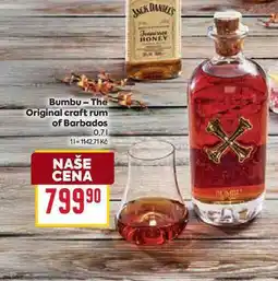 Billa Bumbu-The Original craft rum of Barbados 0,7l nabídka