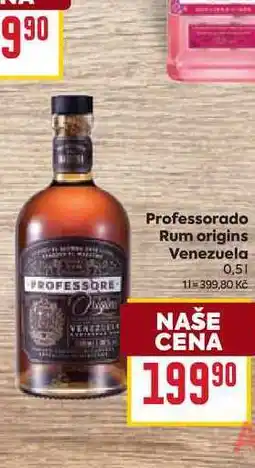 Billa Professorado Rum origins Venezuela 0,5l nabídka