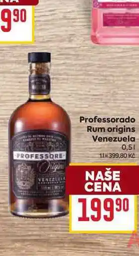 Billa Professorado Rum origins Venezuela 0,5l nabídka