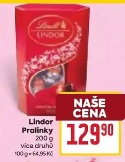 Billa Lindor Pralinky nabídka