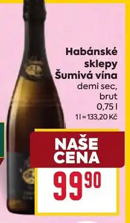 Billa Habánské sklepy Šumivá vína nabídka