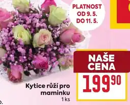 Billa Kytice růží pro maminku nabídka