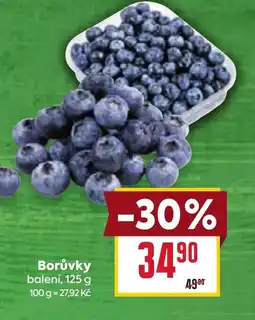 Billa Borůvky nabídka