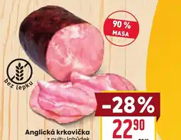 Billa Anglická krkovička nabídka