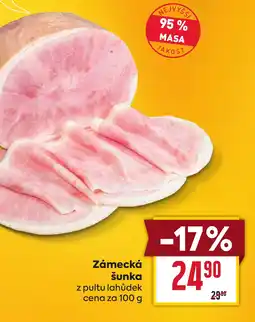 Billa Zámecká šunka nabídka