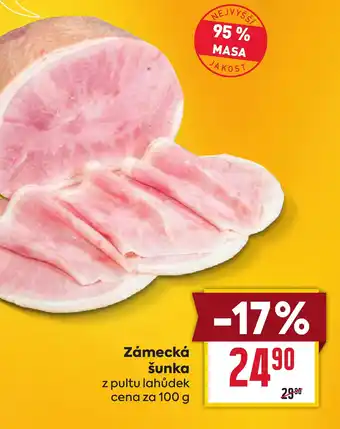 Billa Zámecká šunka nabídka