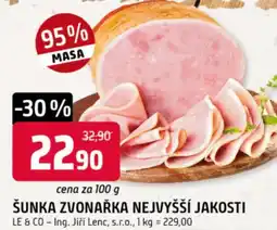 Trefa Šunka zvonařka nejvyšší jakosti nabídka