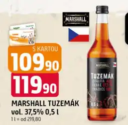 Trefa Marshall tuzemák nabídka