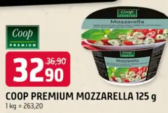 Trefa Coop premium mozzarella nabídka