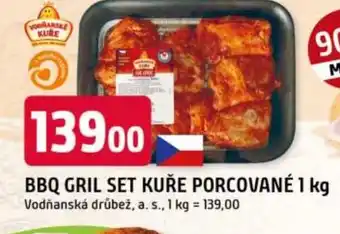 Trefa Bbq gril set kuře porcované nabídka