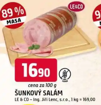 Trefa Šunkový salám nabídka