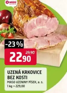 Trefa Uzená krkovice bez kosti nabídka