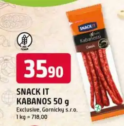 Trefa Snack it kabanos nabídka