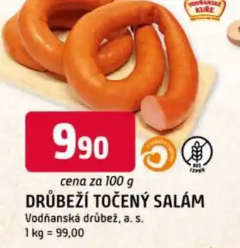 Trefa Drůbeží točený salám nabídka
