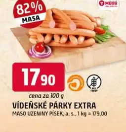 Trefa Vídeňské párky extra nabídka
