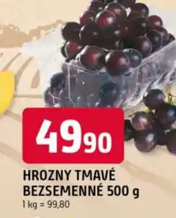 Trefa Hrozny tmavé bezsemenné nabídka