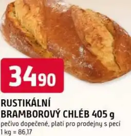Trefa Rustikální bramborový chléb nabídka