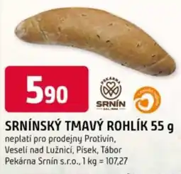 Trefa Srnínský tmavý rohlík nabídka