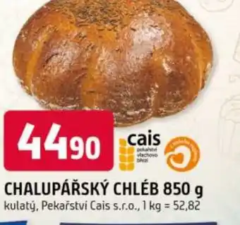 Trefa Chalupářský chléb nabídka