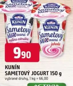 Trefa Kunin sametový jogurt nabídka