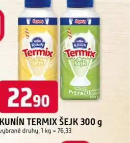 Trefa Kunin termix šejk nabídka
