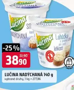 Trefa Lučina nadýchaná nabídka