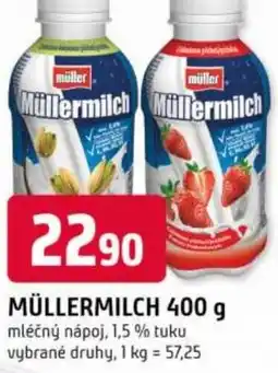 Trefa Müllermilch nabídka