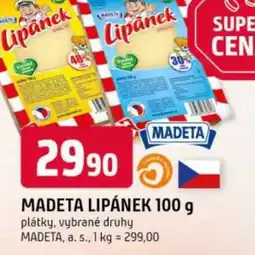 Trefa Madeta lipánek nabídka